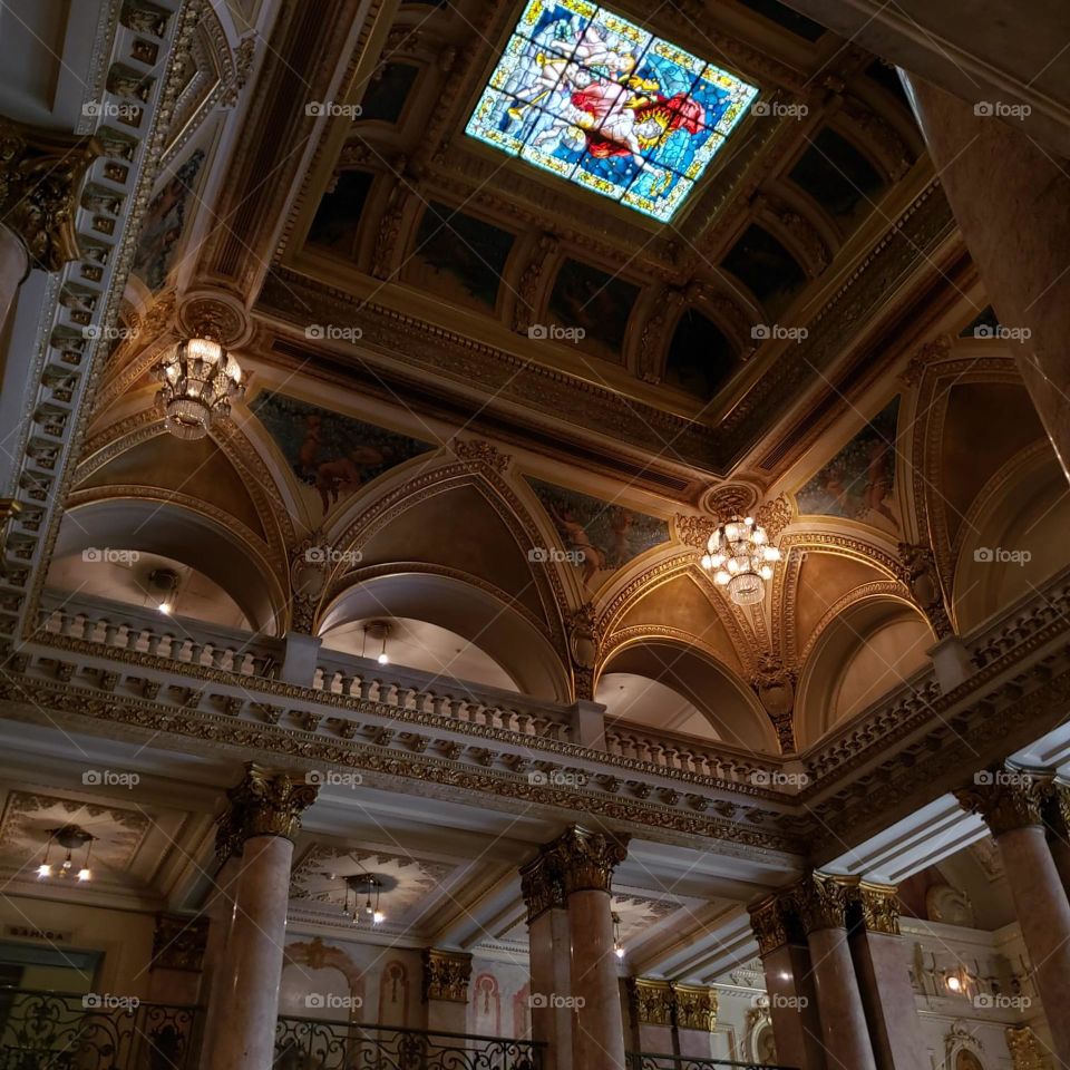 Teto Teatro municipal Rio de Janeiro