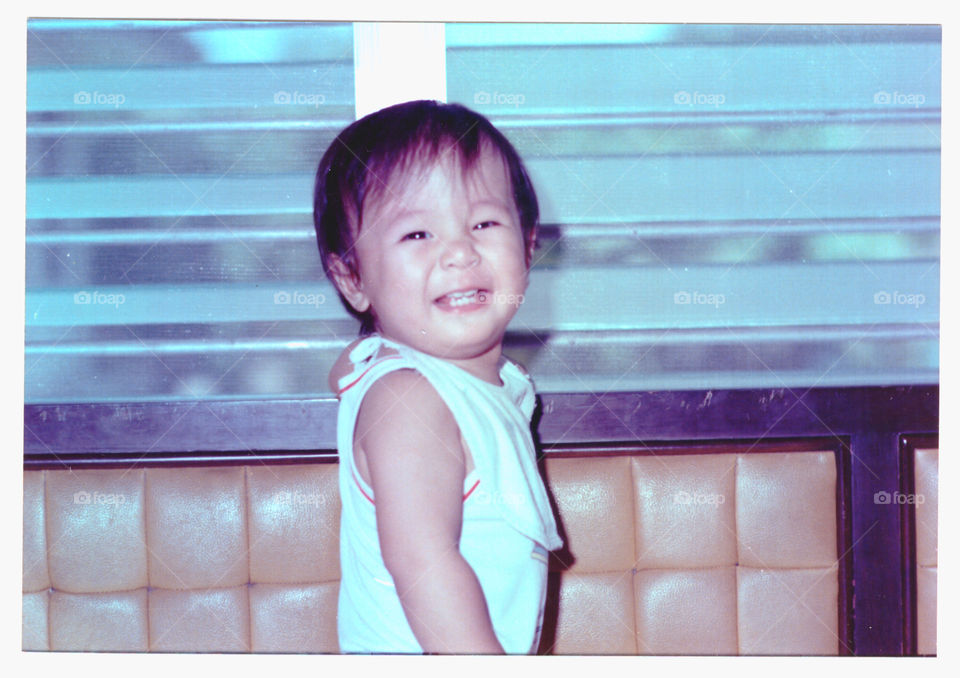 Vintage baby boy picture 