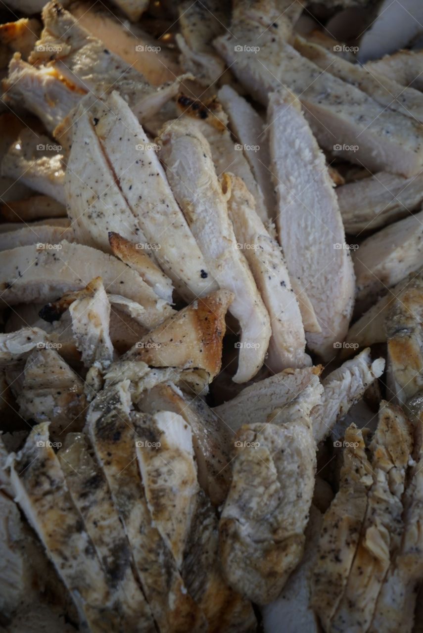 Sliced Chicken