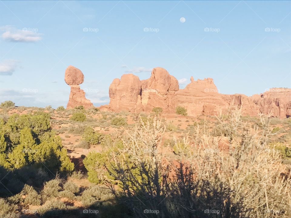 Rocks in moab 
