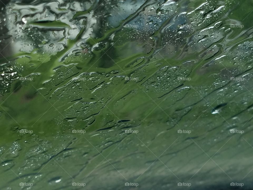 Rain on the window
