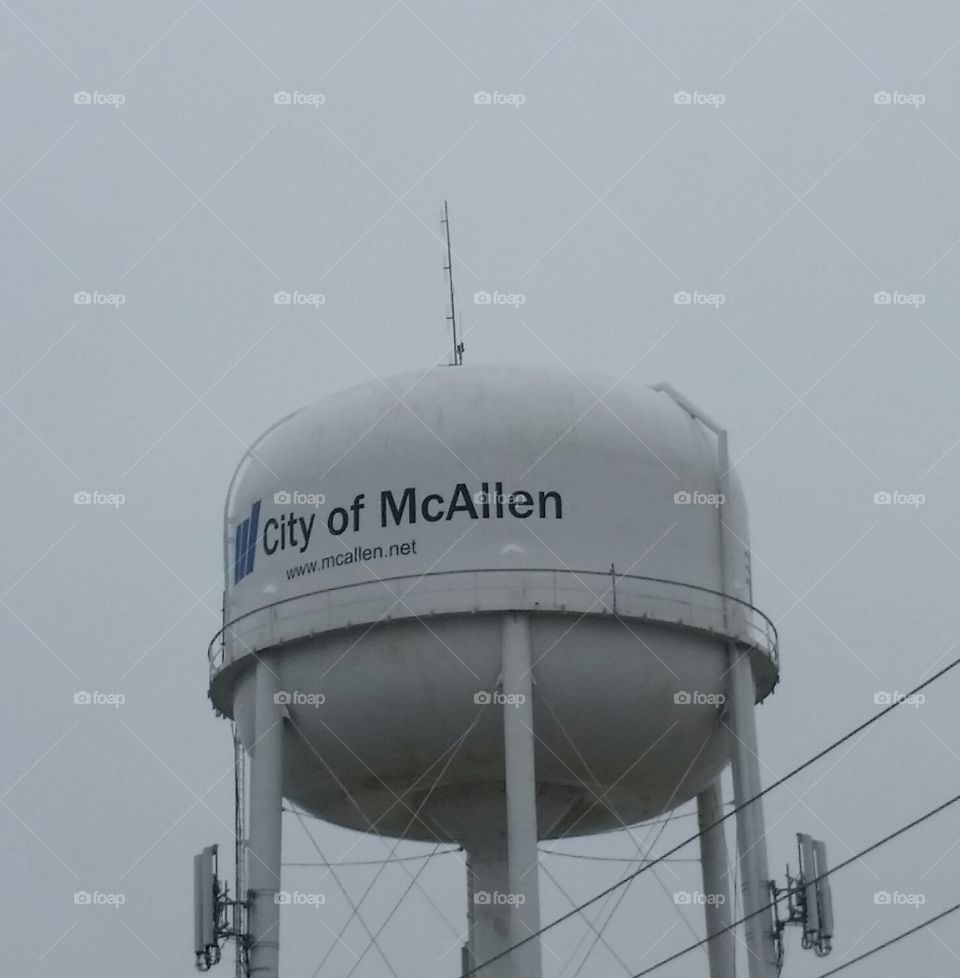 Mcallen, TX, water tower
