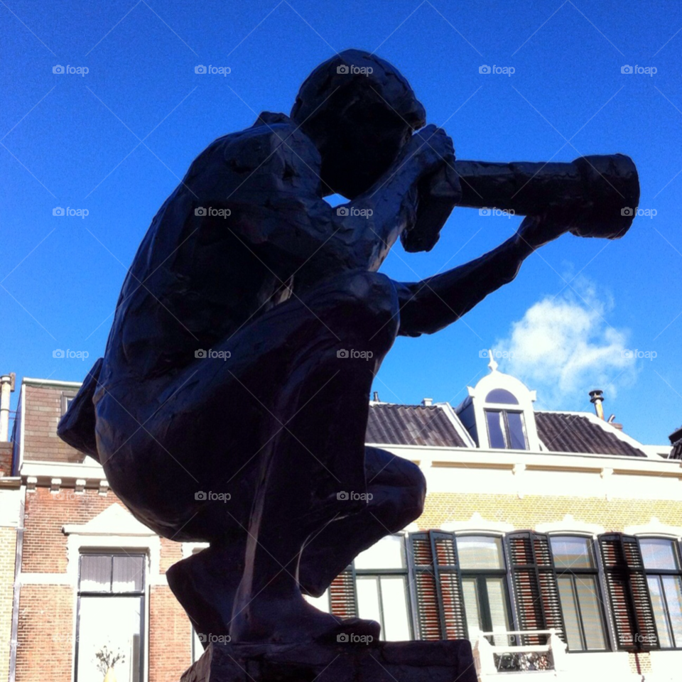 haarlem sky blue photography by KathOnEarth