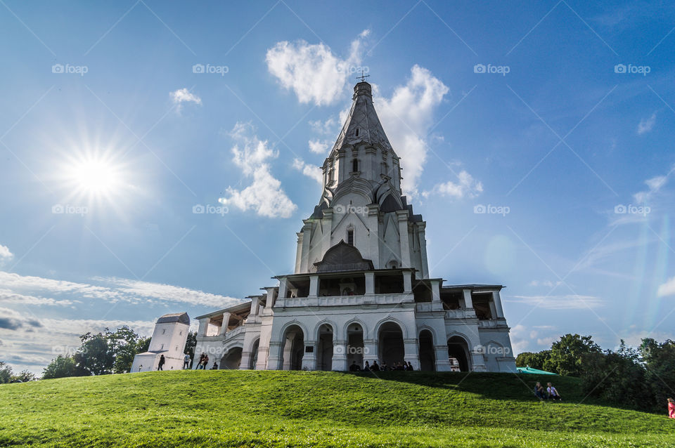 Museum Kolomenskoe in the center of Moscow