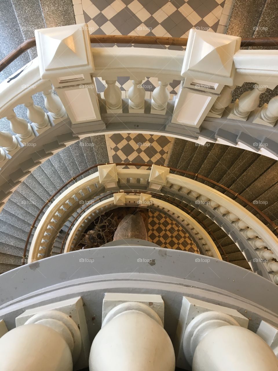 Helsinki museum stairs 