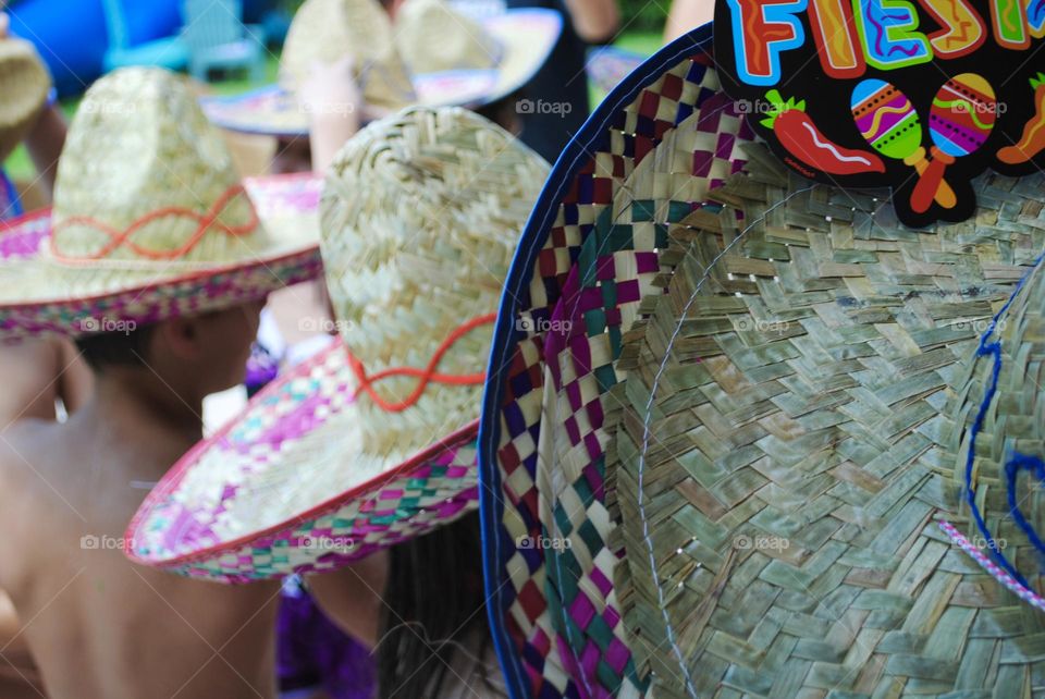 Mexican sea of hats