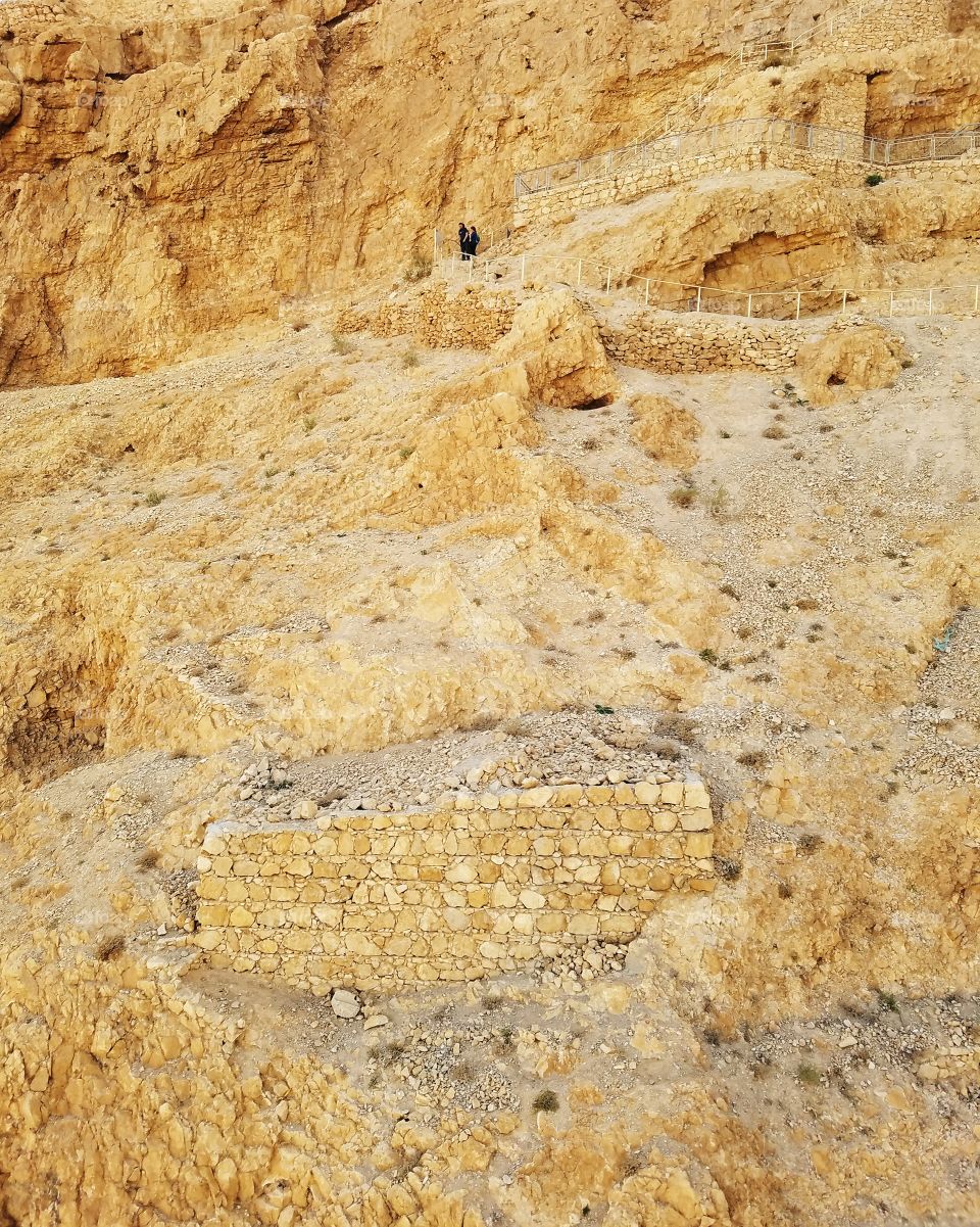 Masada fortress in Israel