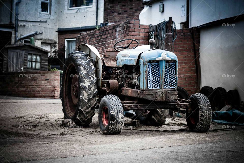 the old tractor