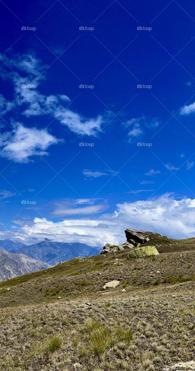 Beautiful Himalayan mountain 