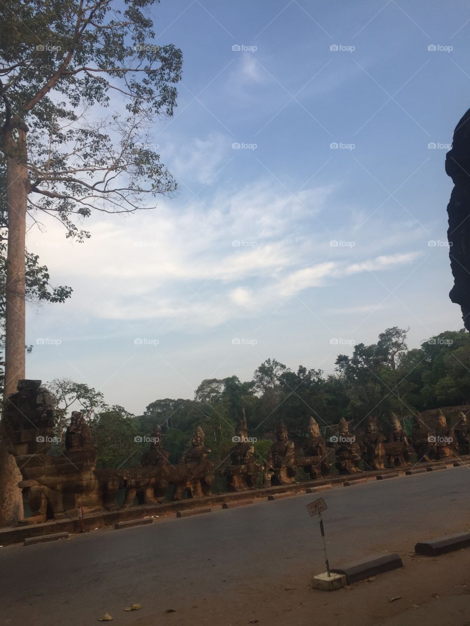 Cambodian Ruins of a Hindu Temple from The 12th Century. 