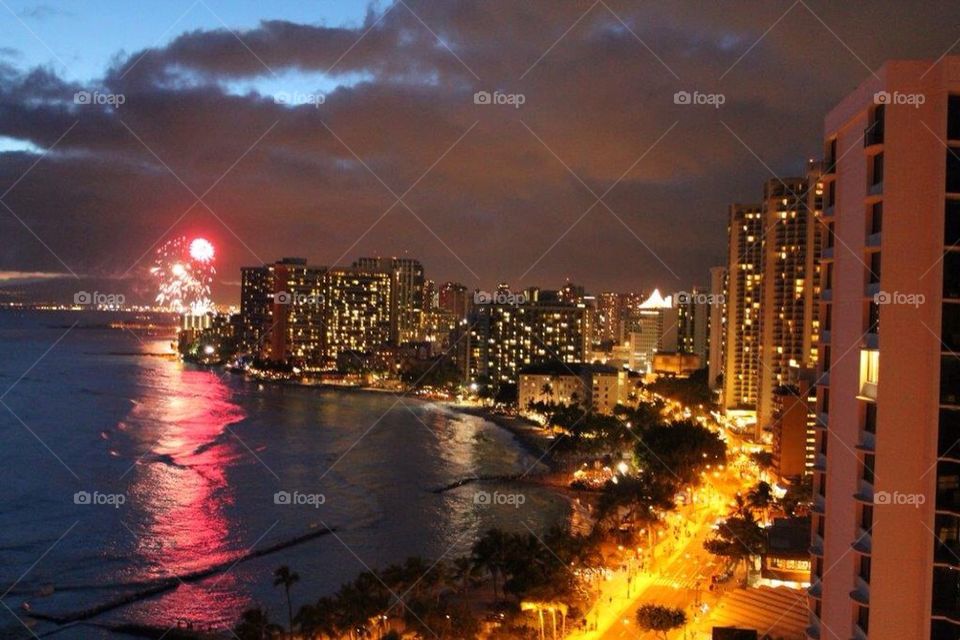 Hawaiian Fireworks