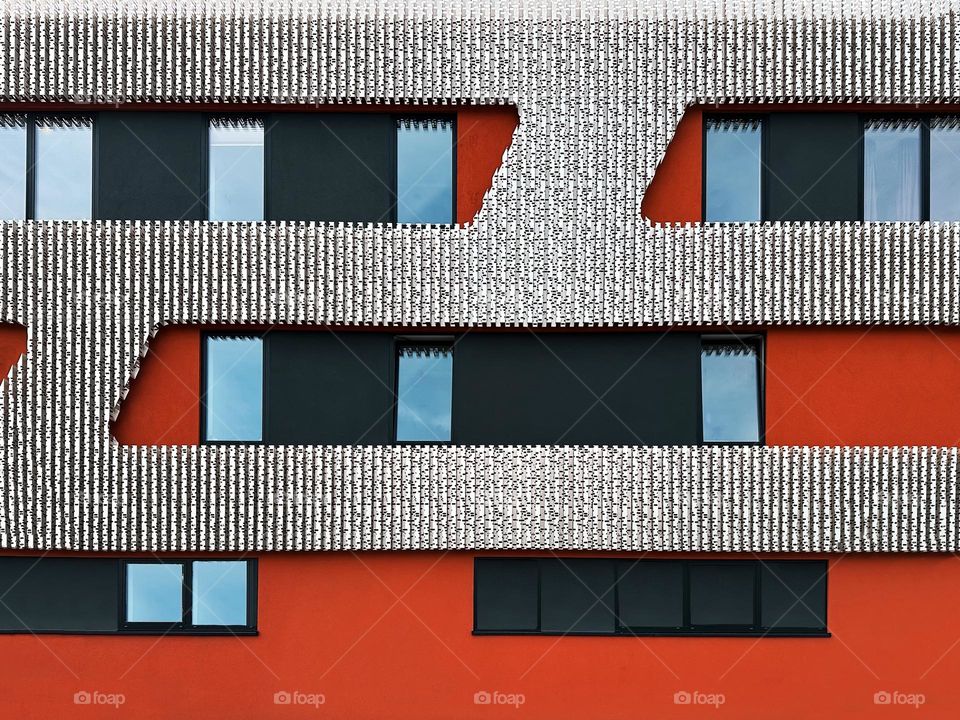 Colorful bright architecture 