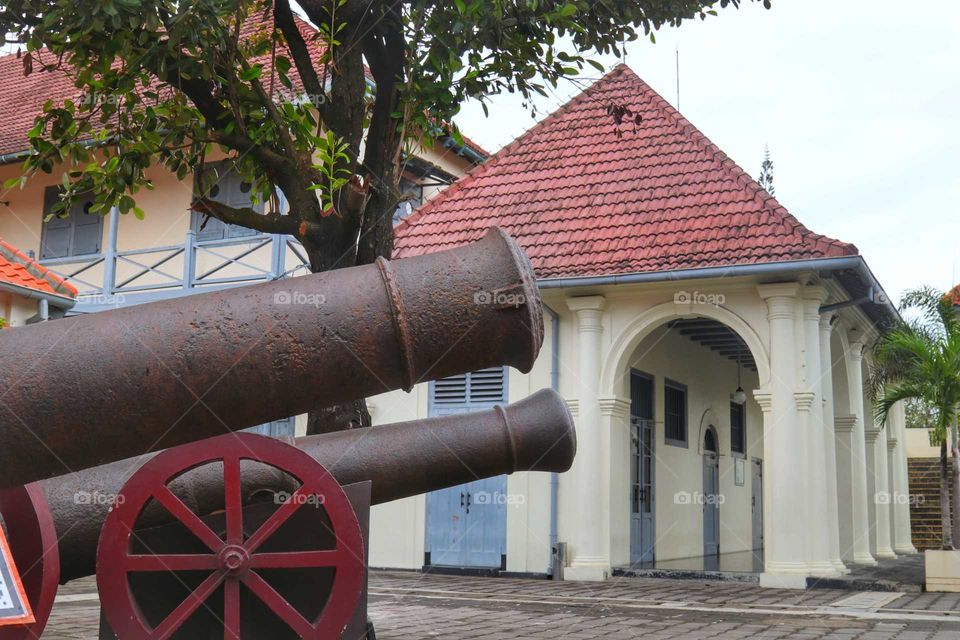 Inside the Fort Vredeburg Yogyakarta Indonesia