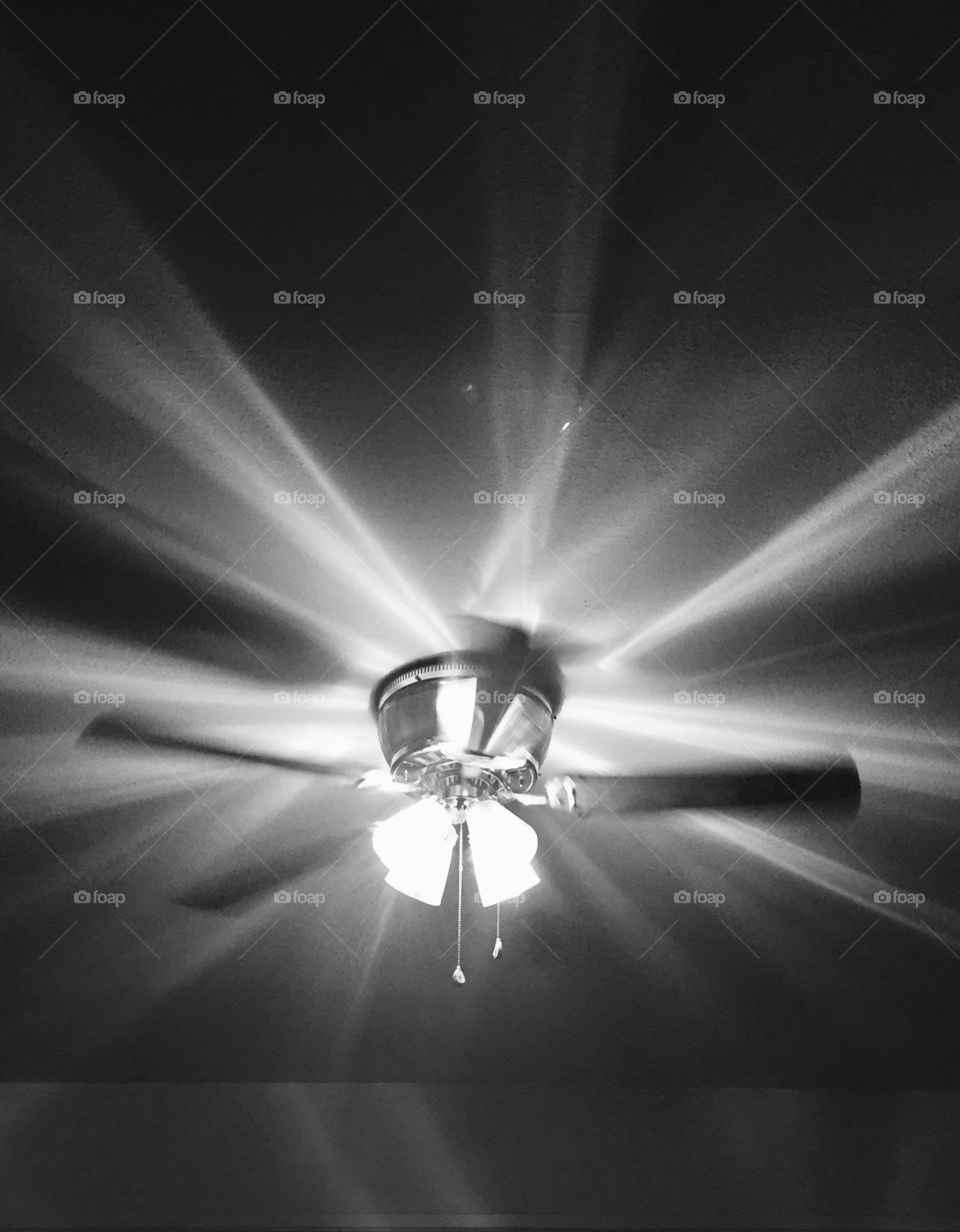 Black and White Ceiling Light 