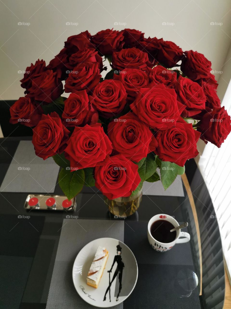 My favourite spot at home. Dining table in the kitchen.