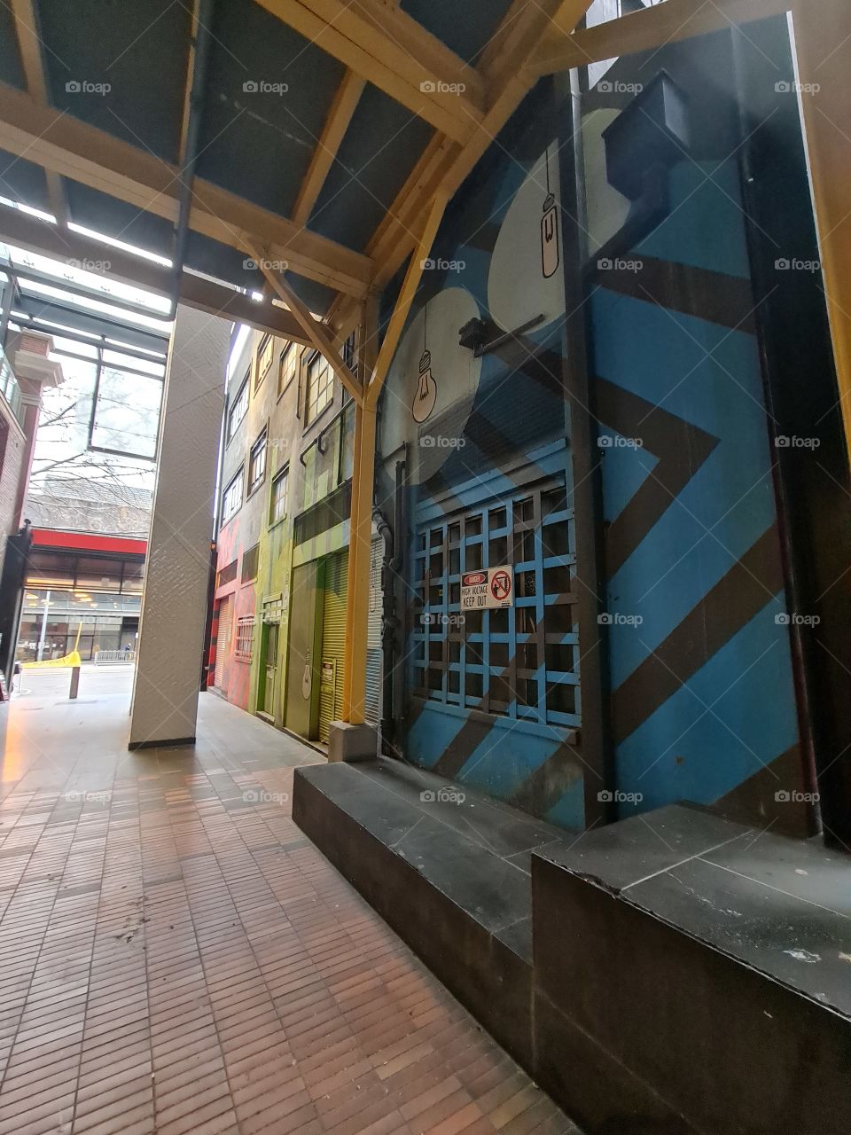 Melbourne CBD Building Artwork