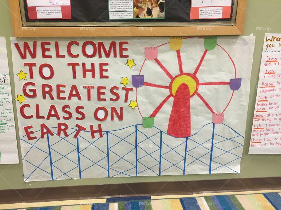 Classroom decor 