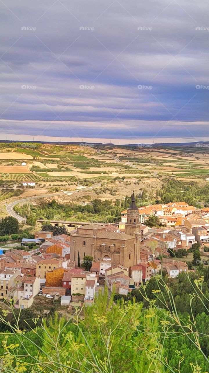 Murillo de río Leza, pueblo de La Rioja en España.