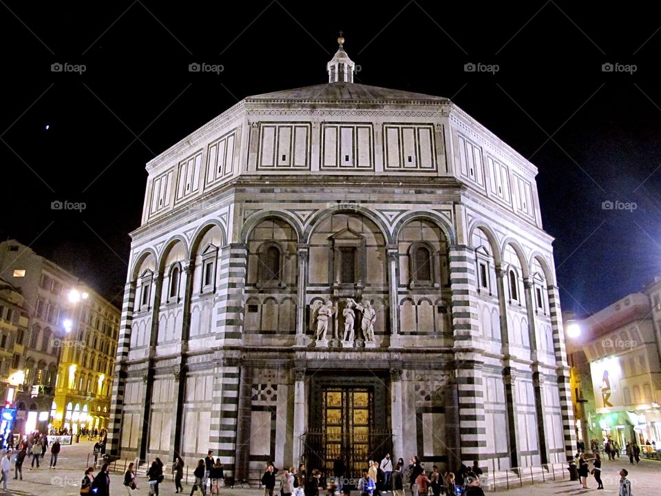Baptistery of St. Join Florence Italy