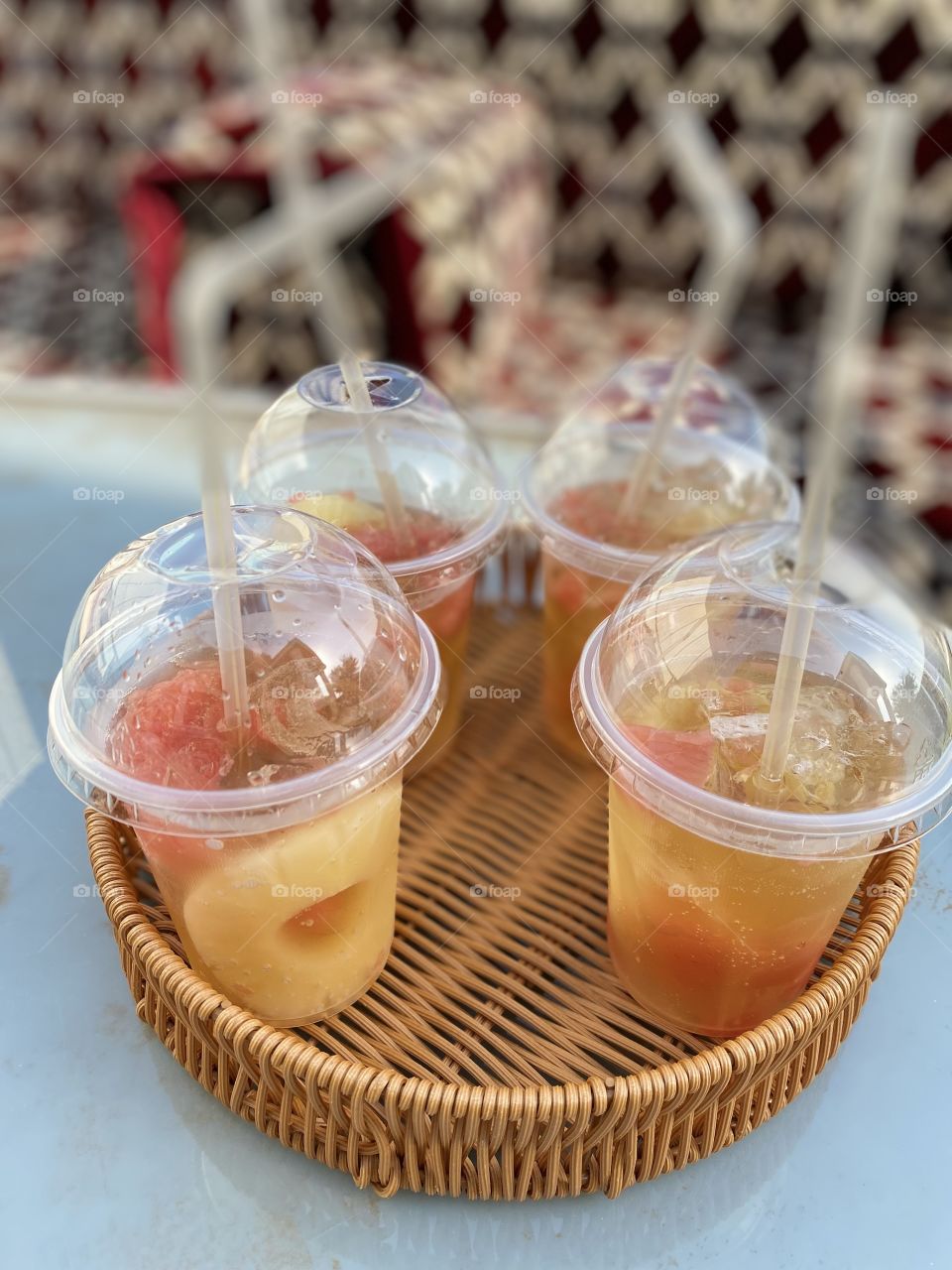 Beautiful trip to amazing family and drinking mahito juice with my family 🥤