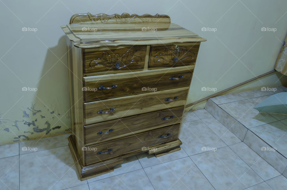 Natural Wooden Chester Drawer
