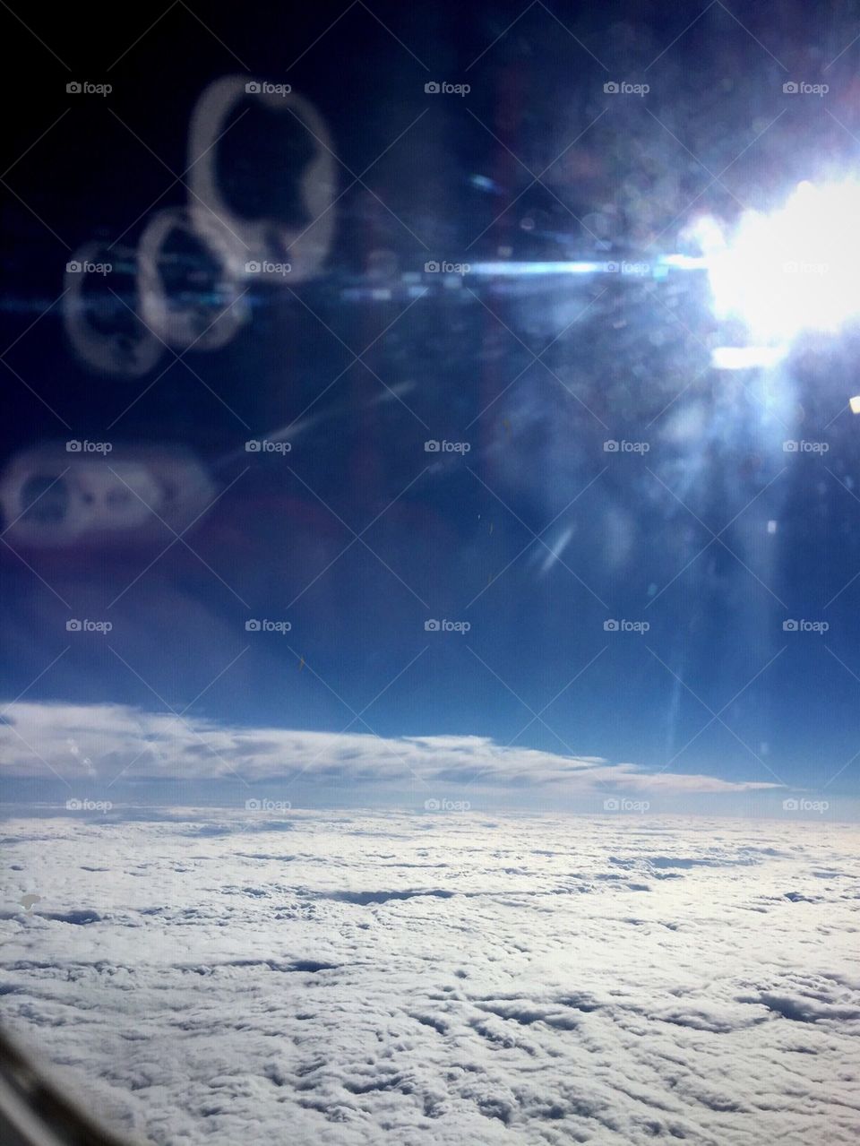Above the clouds