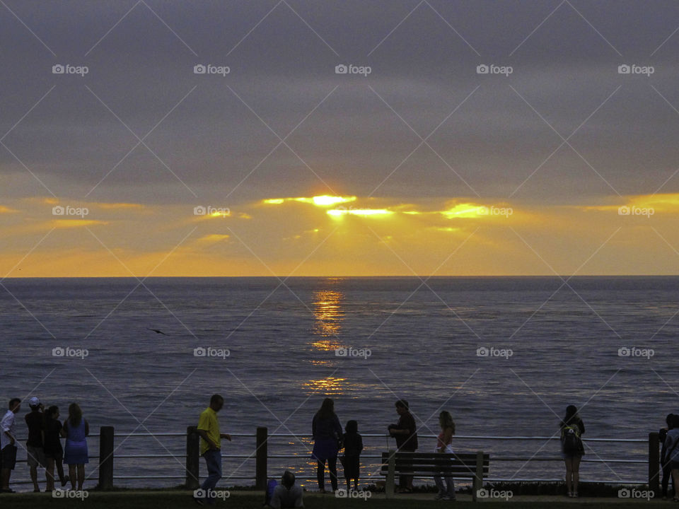 Sunset in San Diego