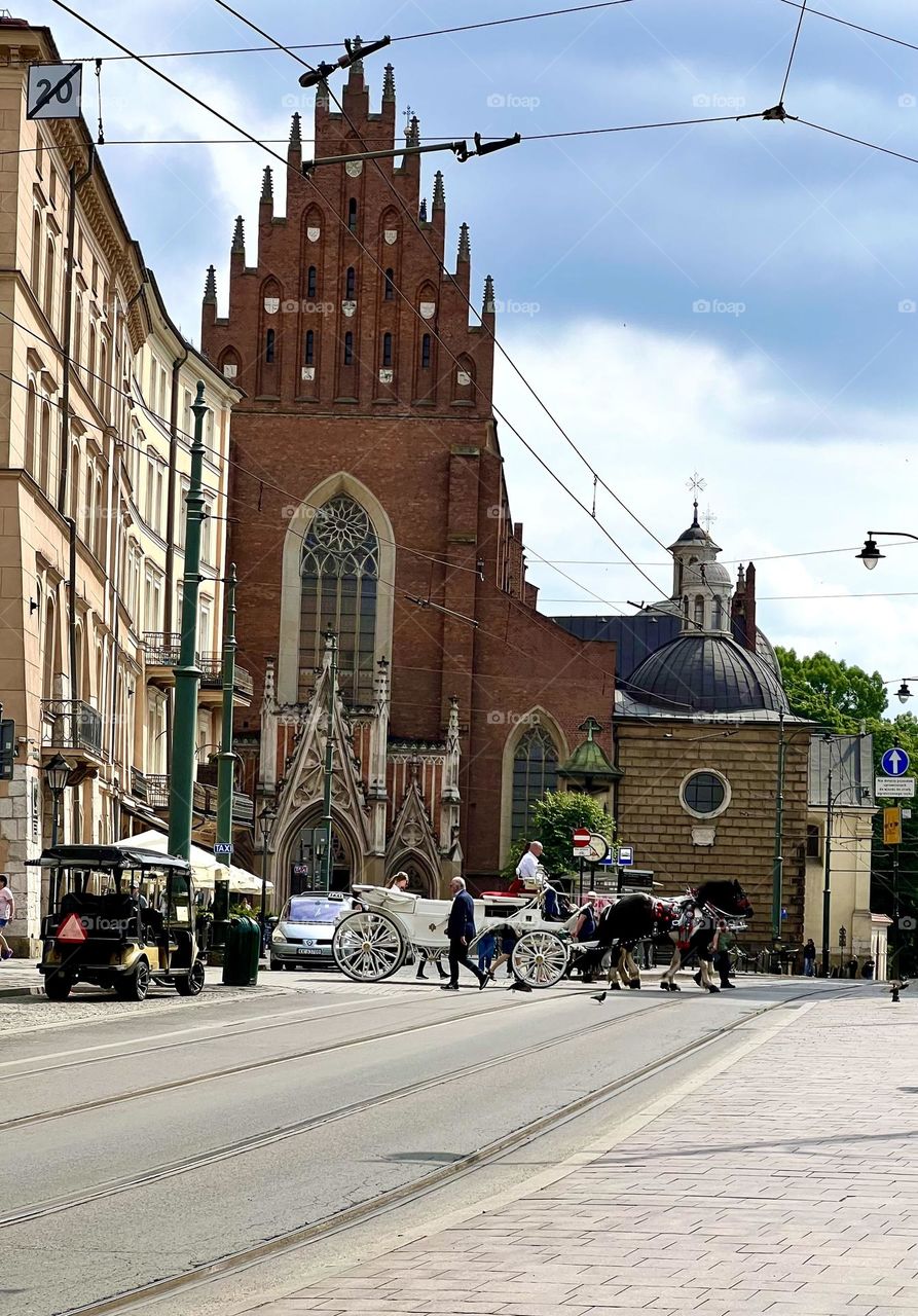 The Basilica of the Holy Trinity is a Roman Catholic church located in the Old Town of Krakow. Run by the Dominican monastic order