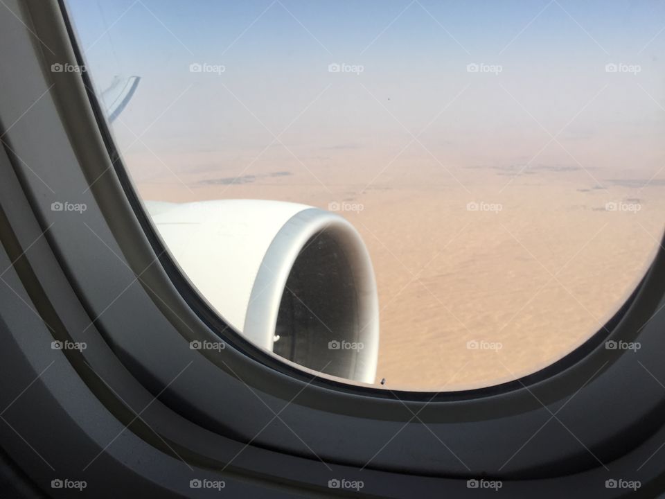 Airplanes window