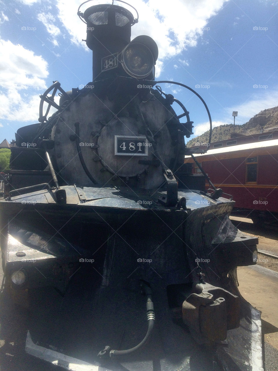 Durango and Silverton Narrow Gauge Railroad - Engine 481