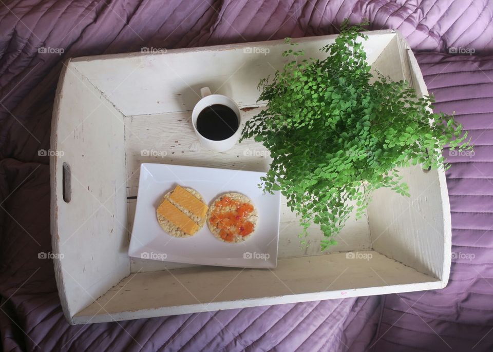 Breakfast in bed