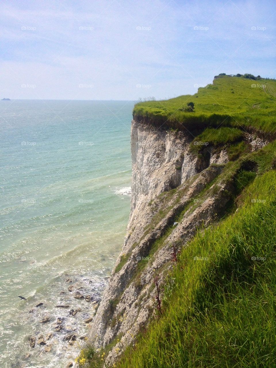 White cliffs