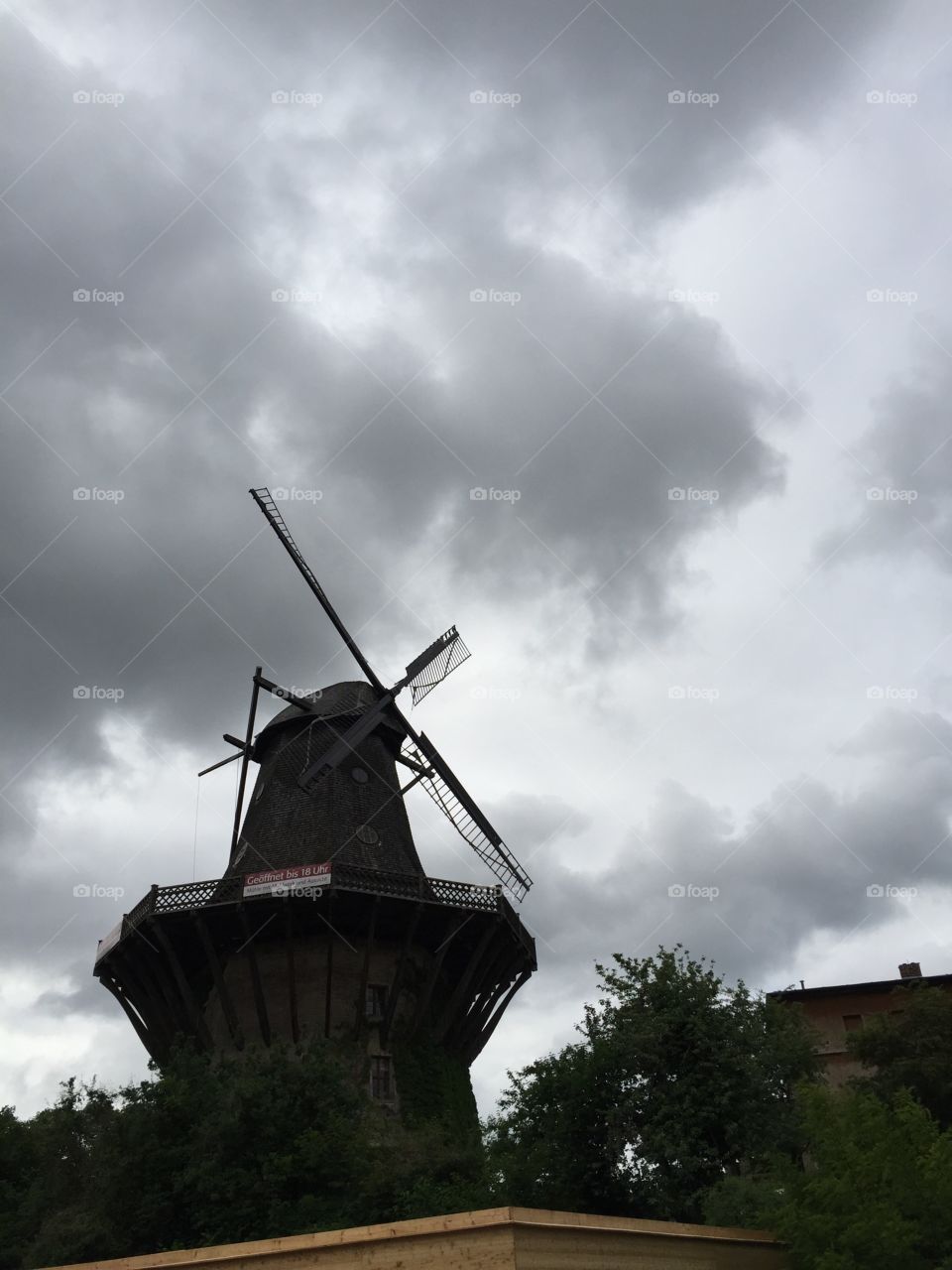 Windmill. In sans souci park in Potsdam