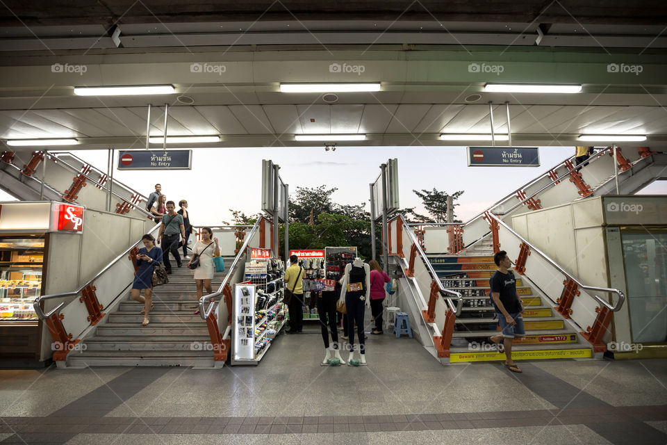 BTS public train station 