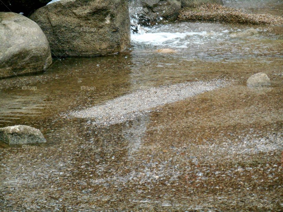 clear water waterfall