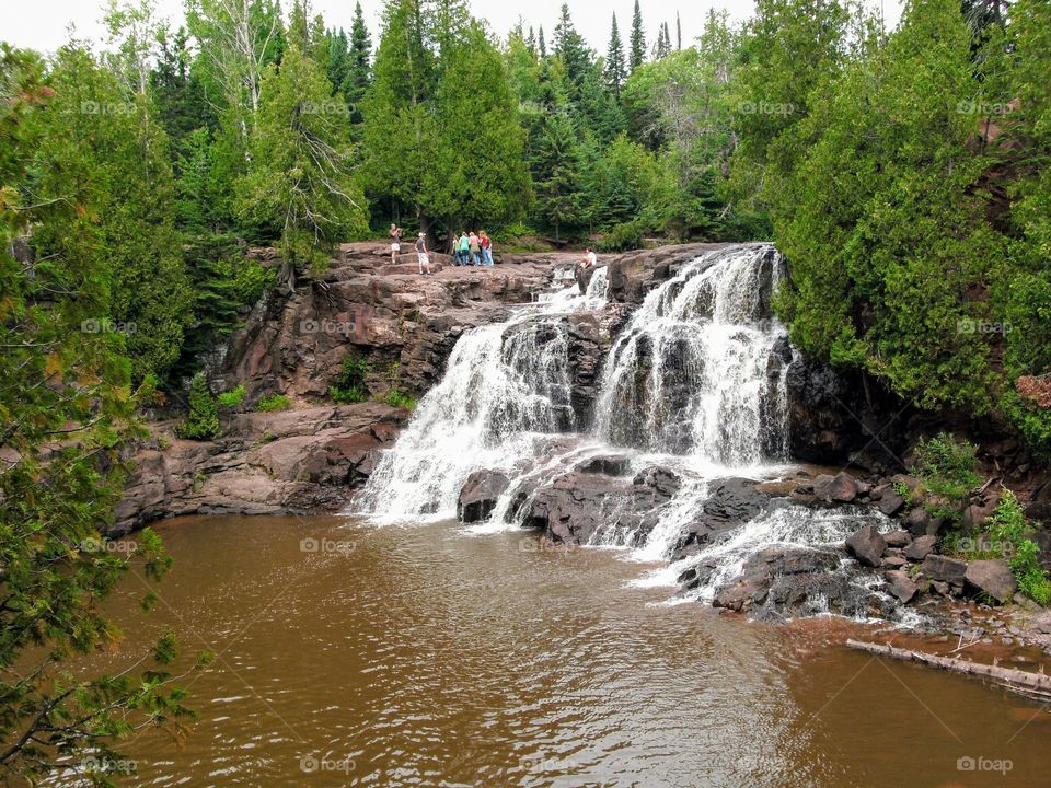 Gooseberry Falls in Minnesota