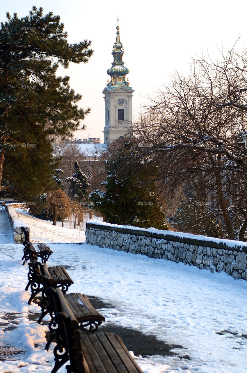 winter travel park belgrade by campbellrobertson