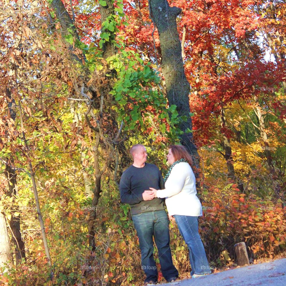 Fall afternoon walk 