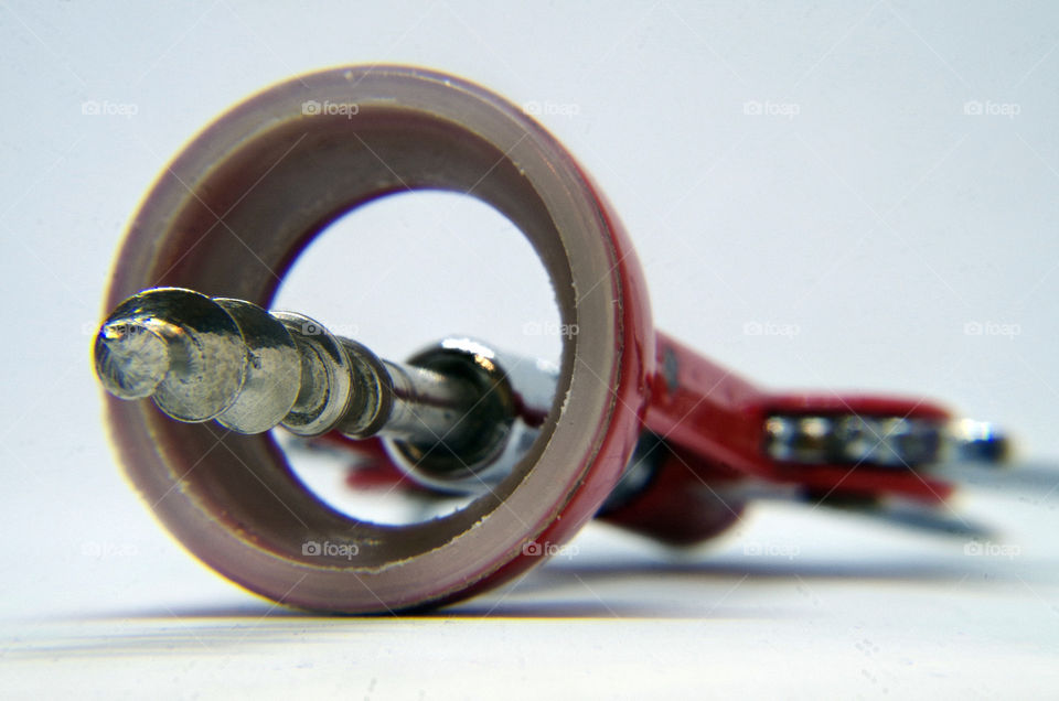 corkscrew closeup