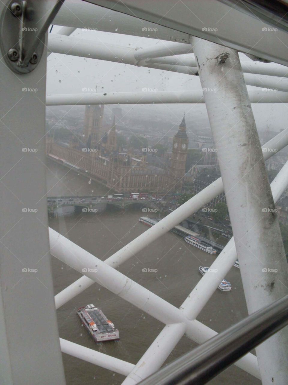 Big Ben on London Eye