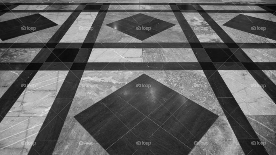 Floor pattern in the Centrale Station in Antwerp.