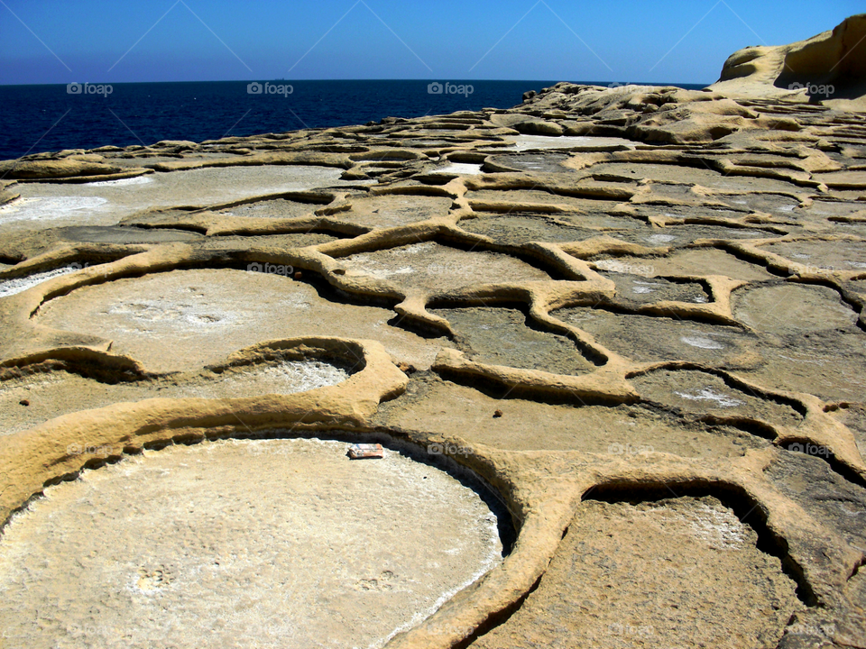 Saltpans in Dwejra