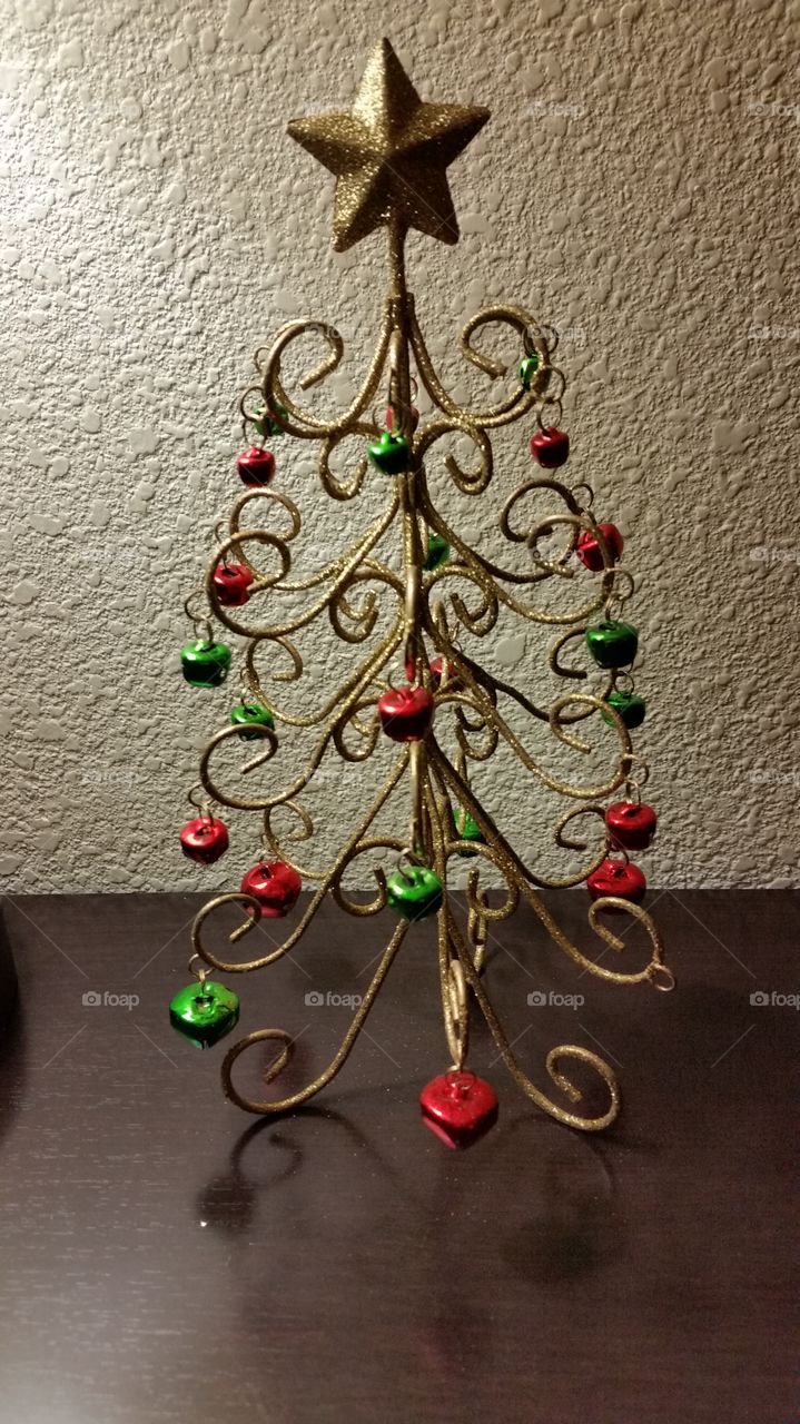 Mini Metal Christmas Tree