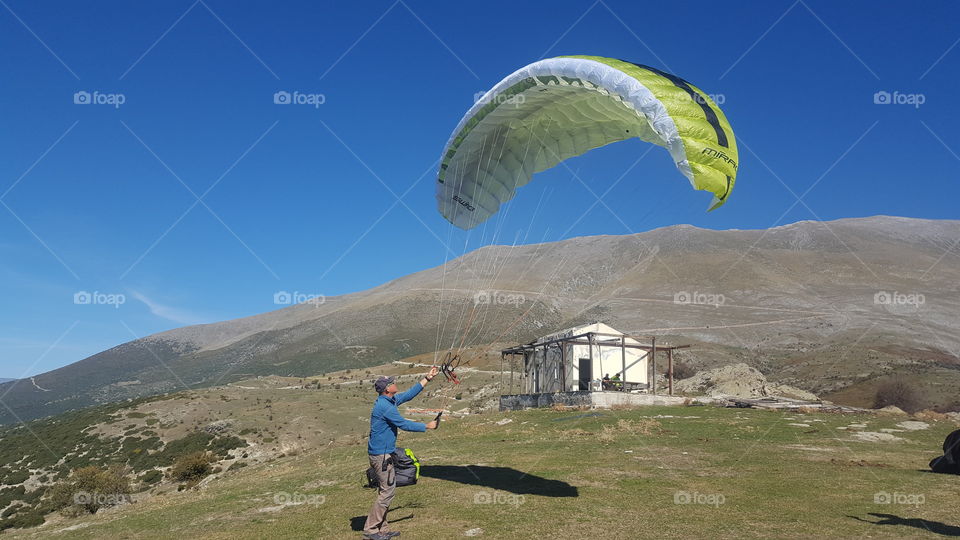 Paragliding