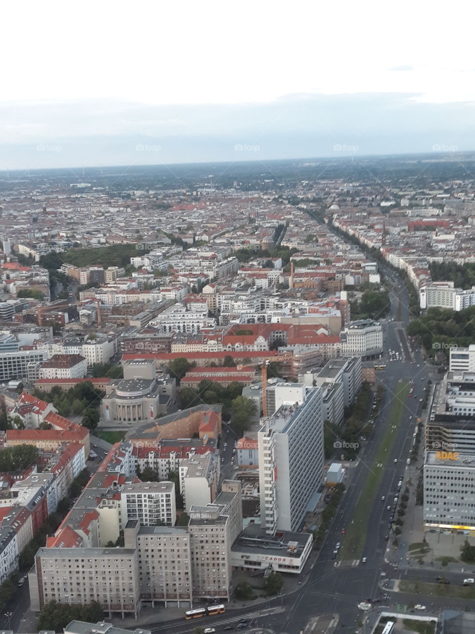 view from TV Tower Berlin