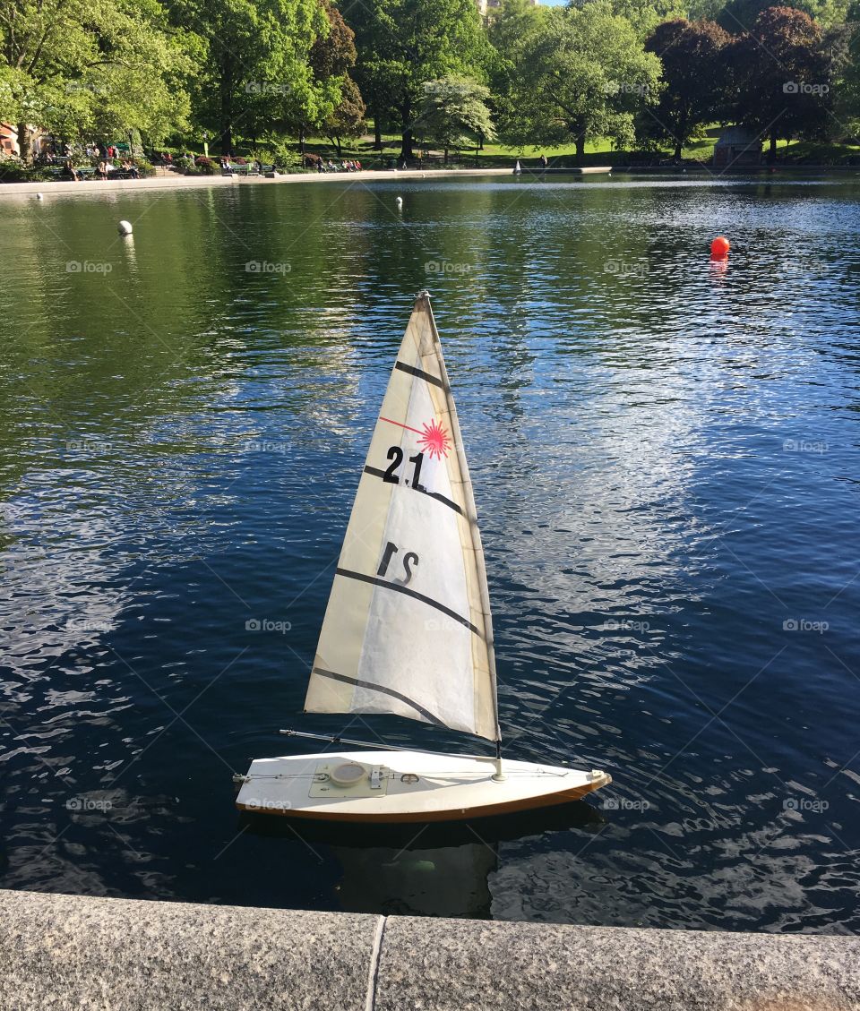 Boat, Central Park, NY