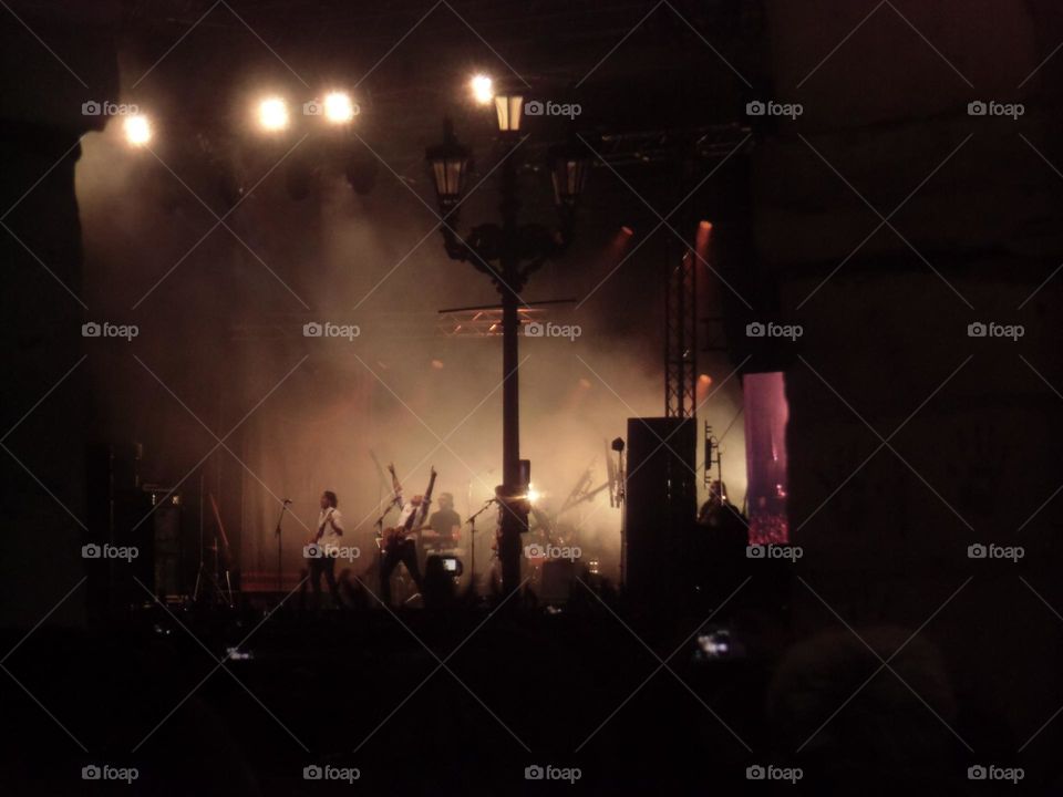 Concierto en la noche