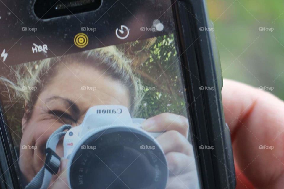 capturing me capturing