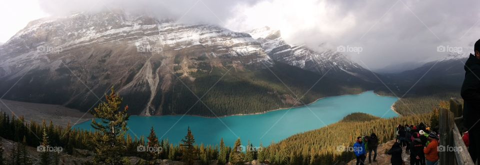 Peyto lake, Rocky Mountains. Peyto Lake, Rocky Mountain, Canada