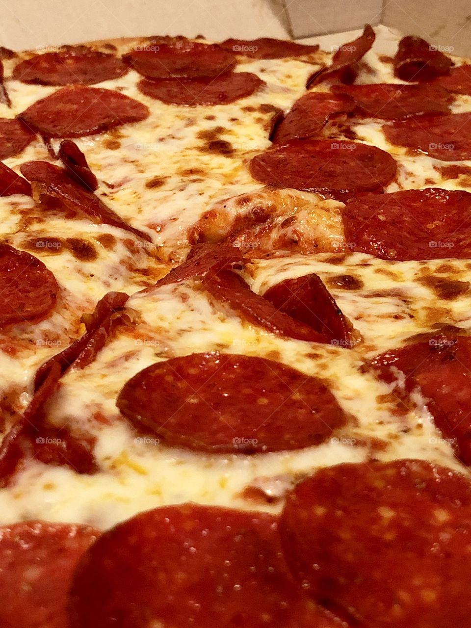 Pepperoni pizza